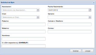Solicitud BPIN